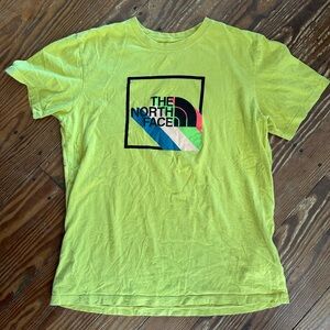 The North Face Men's Lime Green T-Shirt